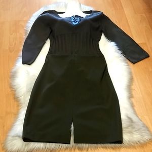 VTG- Cache Olive Lace up Sexy Sweater